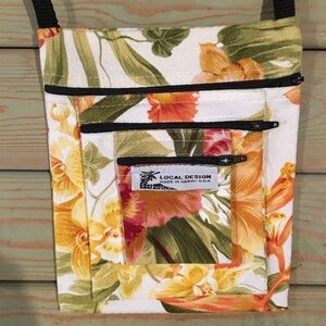Crossbody floral bag